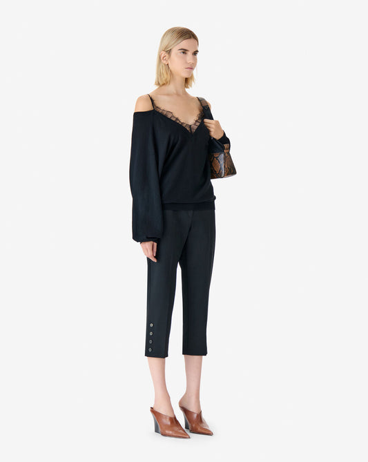 AUBEPINE SWEATER - BLACK