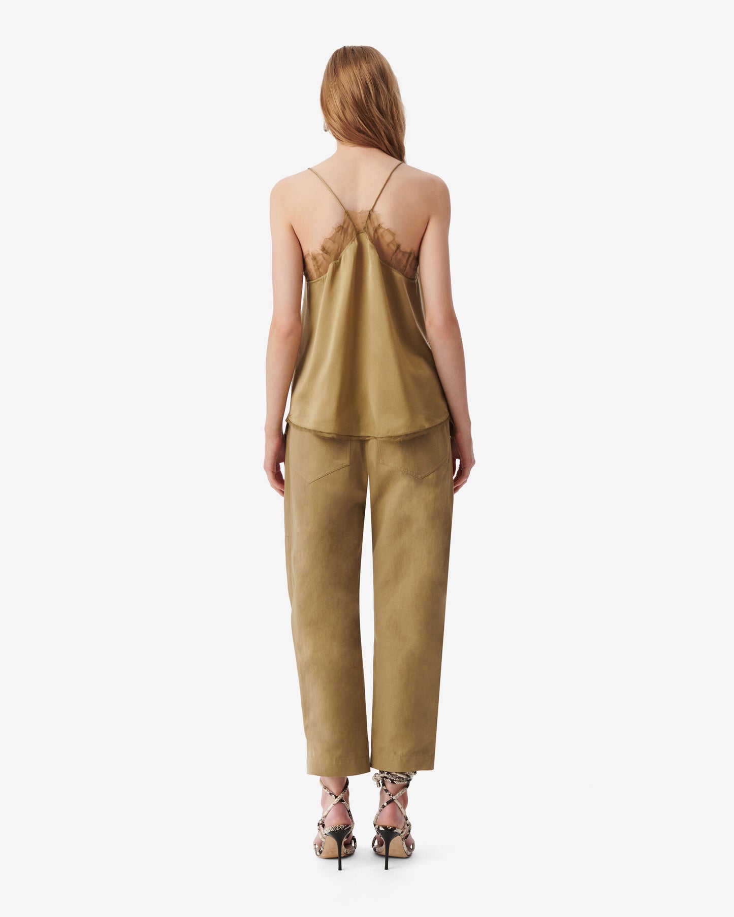 BERWYN TOP - BROWN KAKI