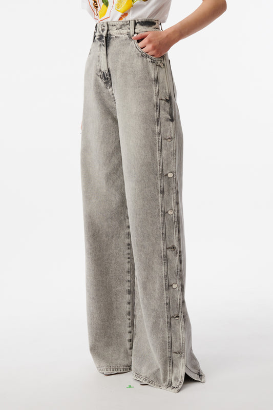 ANDREEA PANT - MIXED GRAY