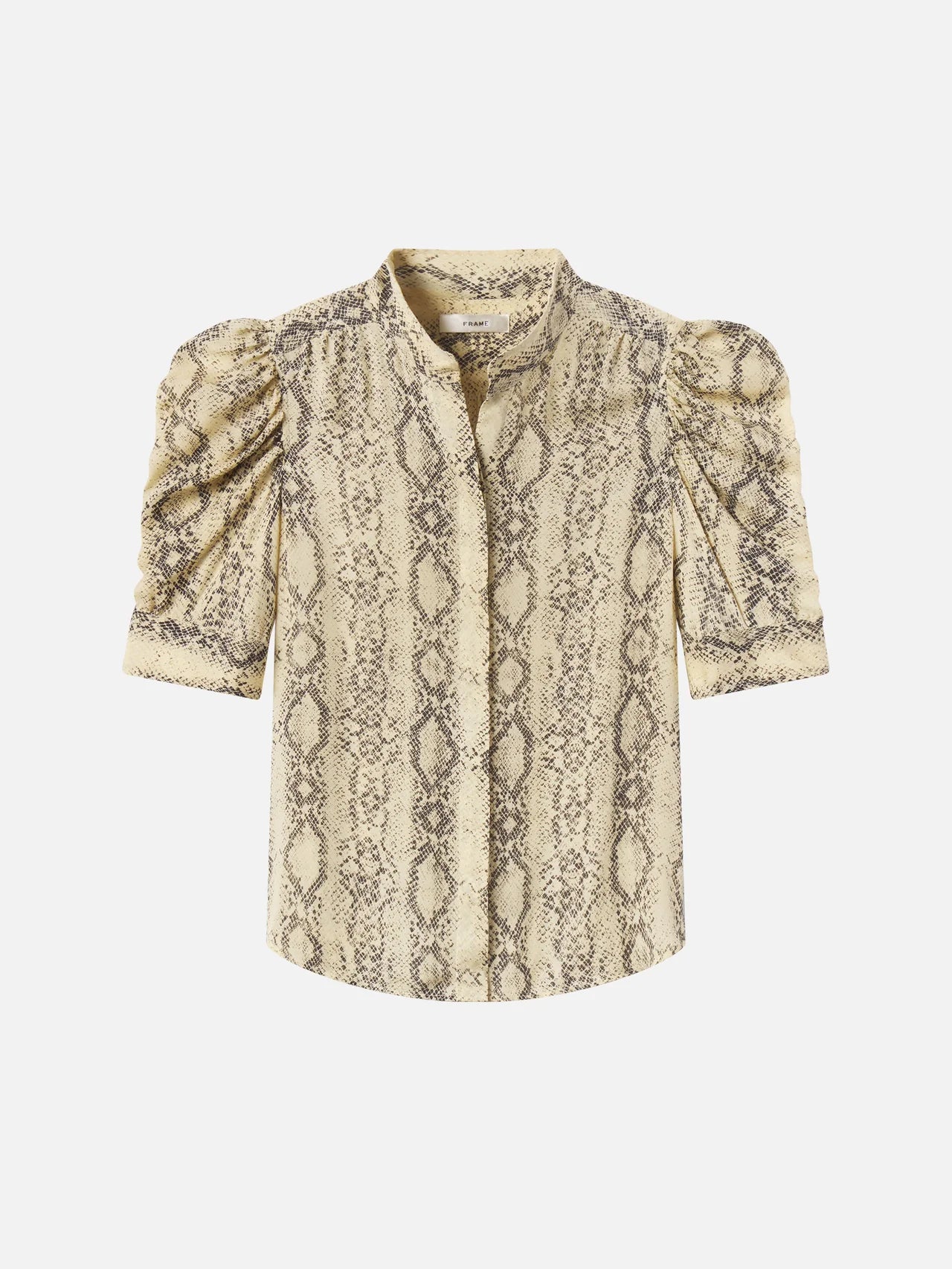 THE SNAKE GILLIAN TOP - CAMEL MULTI