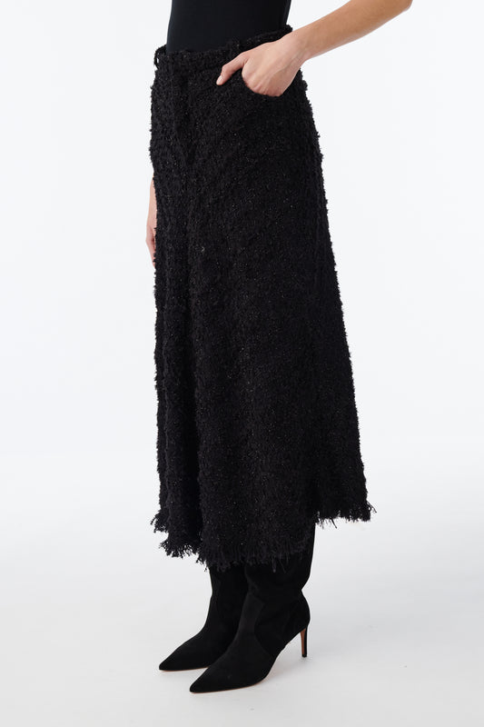 SAMDEN SKIRT - BLACK