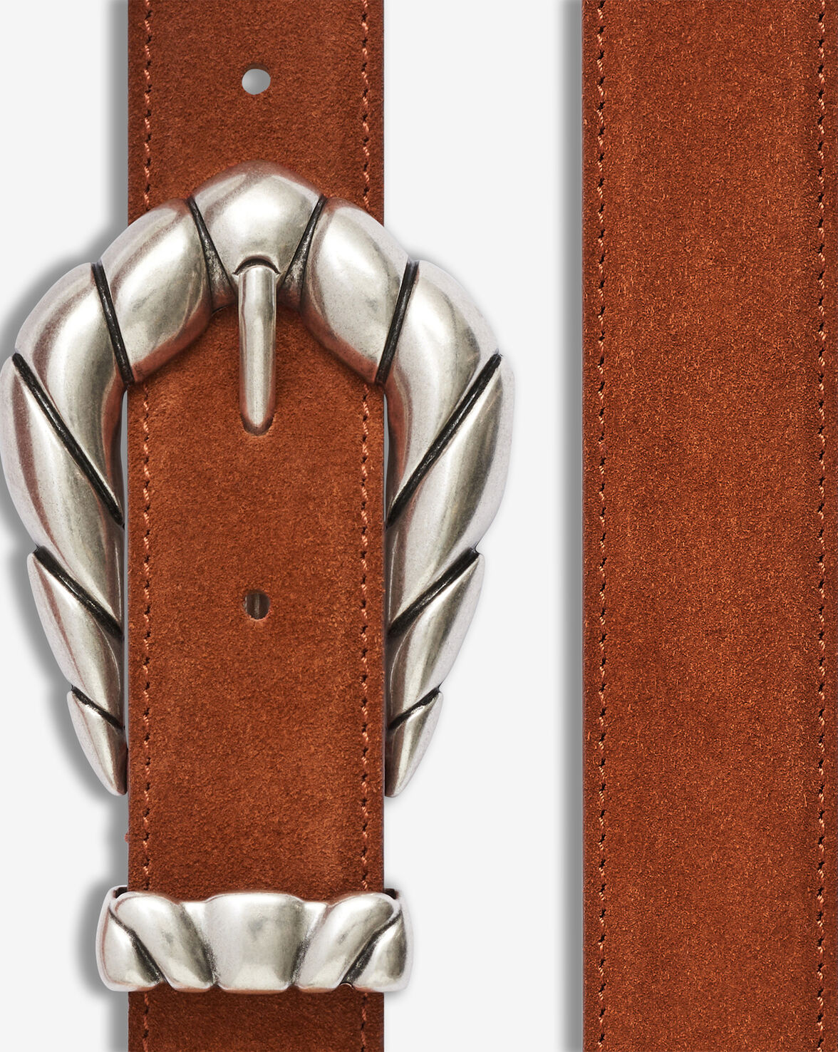 *PREORDER* EMBELLA SUEDE BELT - SQUIRREL