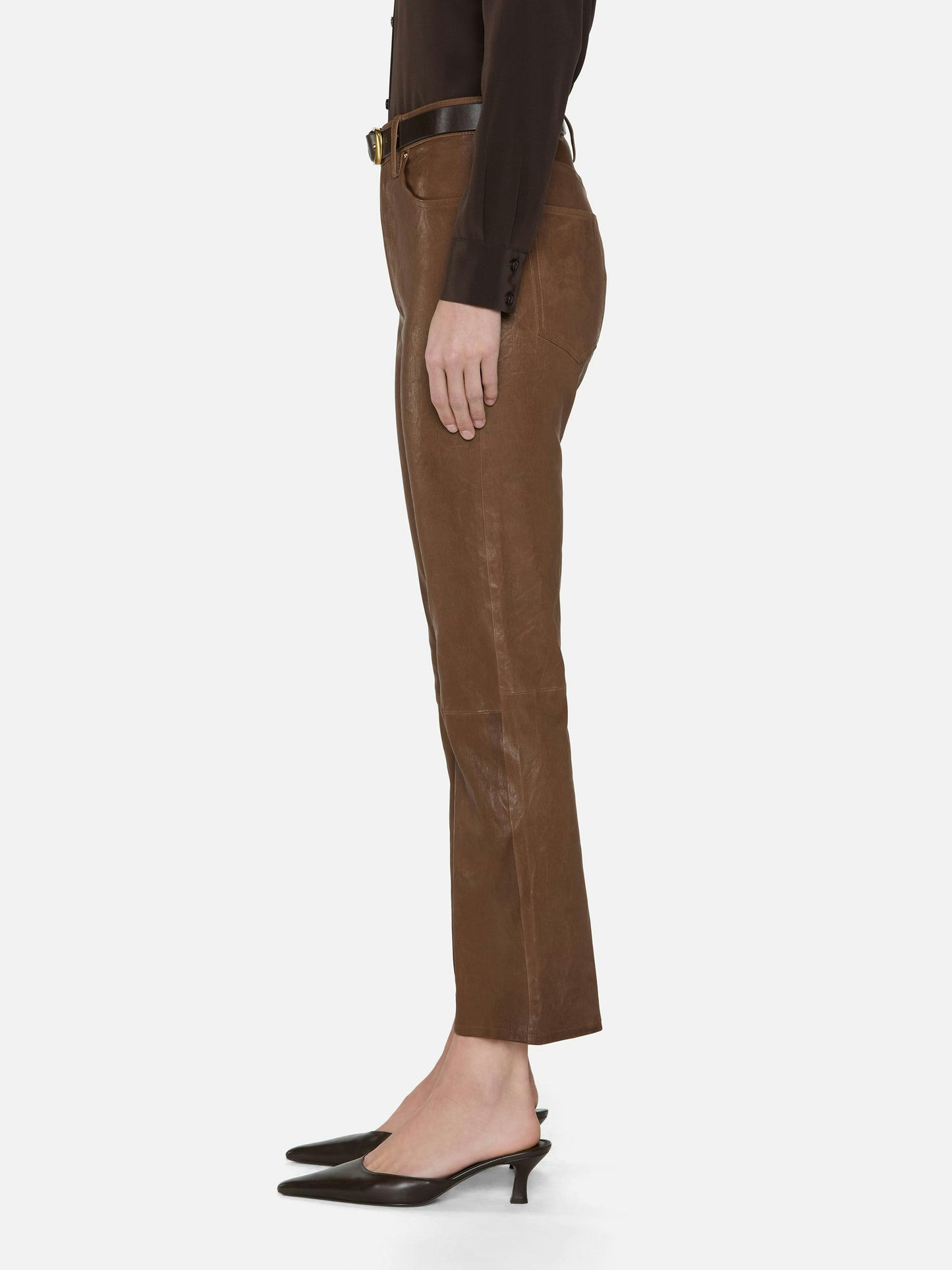 THE LEATHER REBOOT CROP - CEDAR