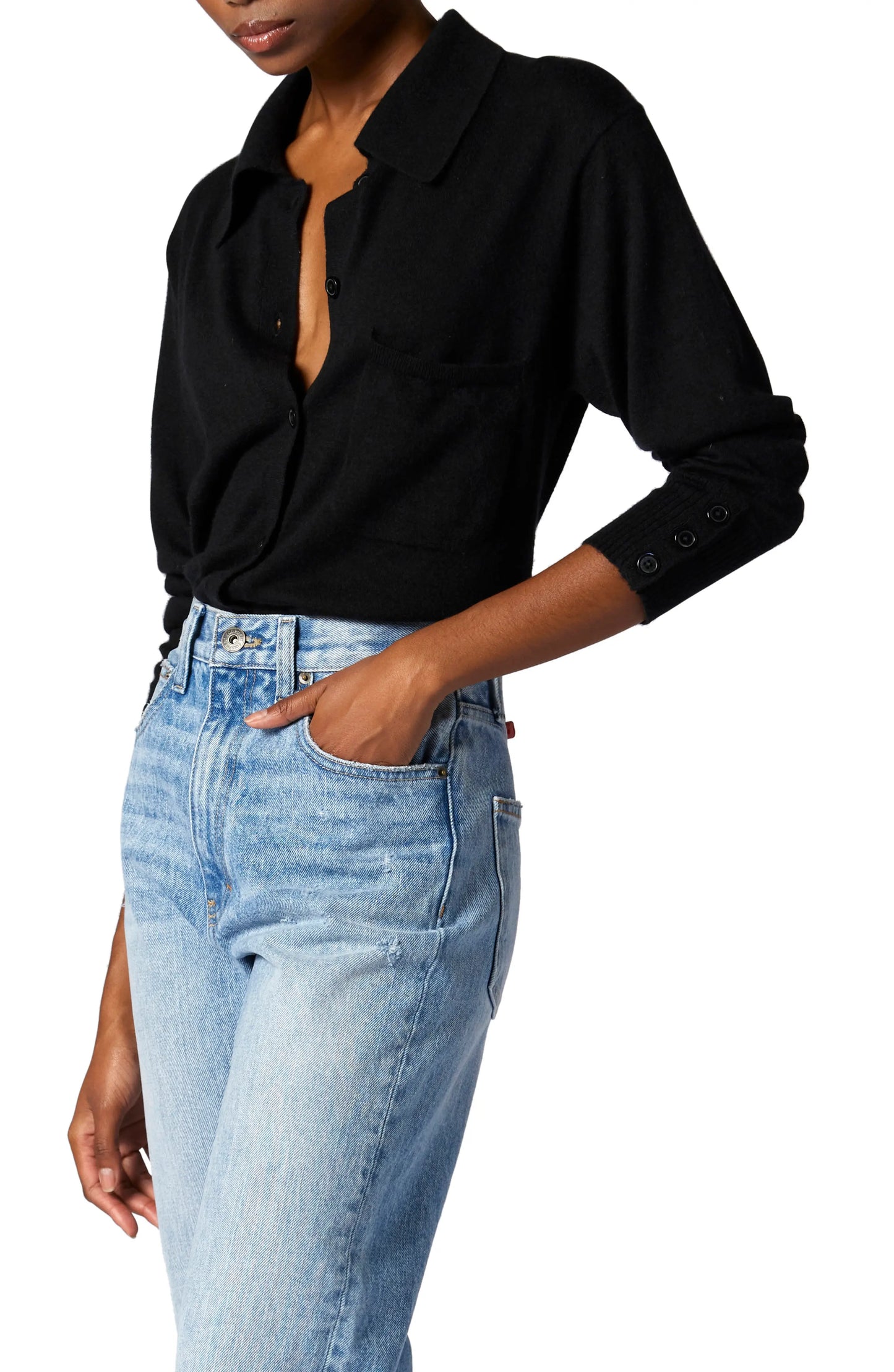 CORINNE SWEATER - BLACK