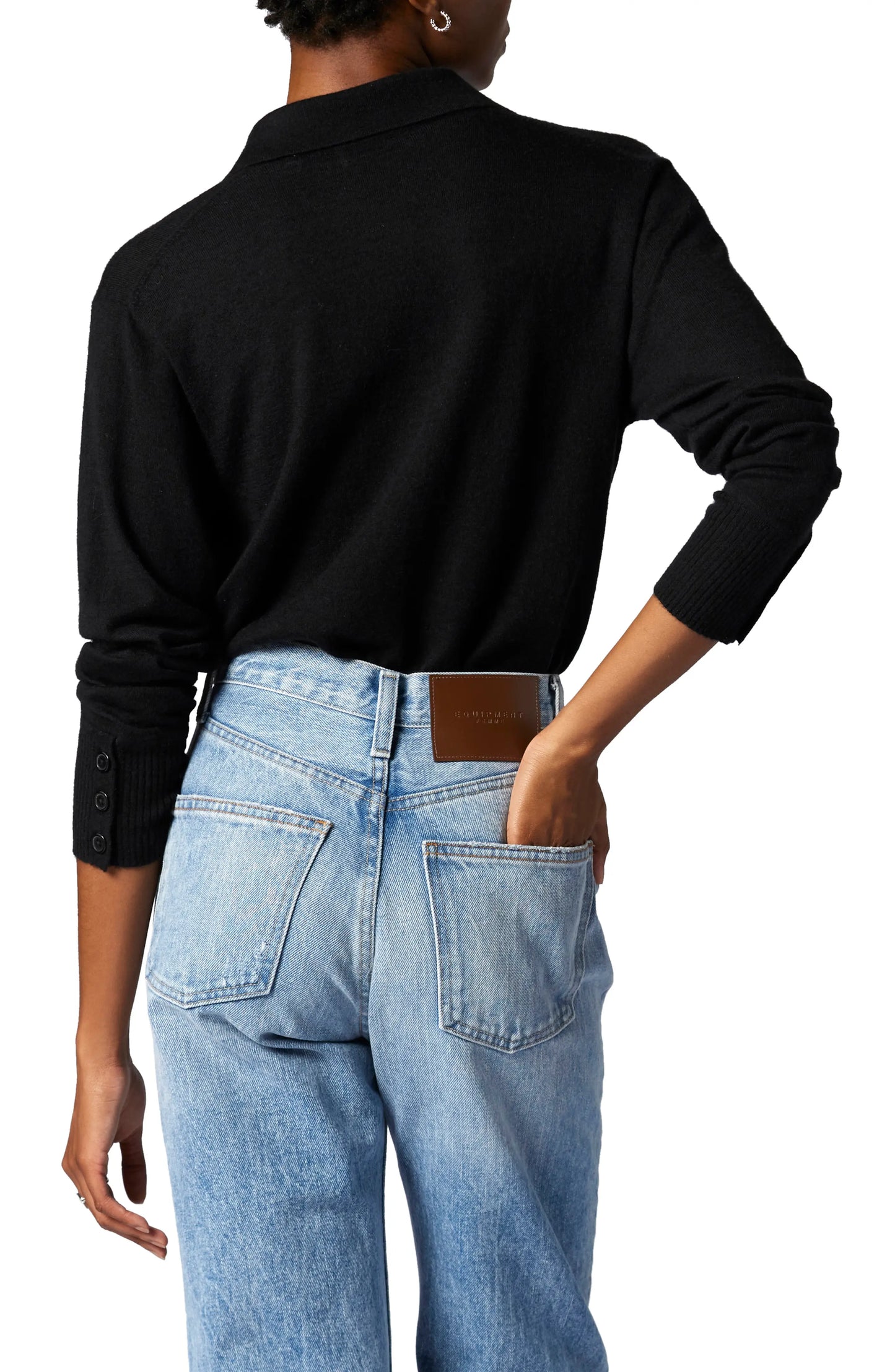 CORINNE SWEATER - BLACK