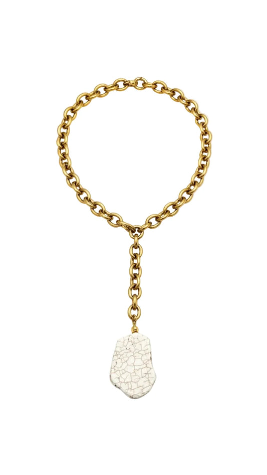 *PREORDER* MONACO IVORY TALISMAN NECKLACE
