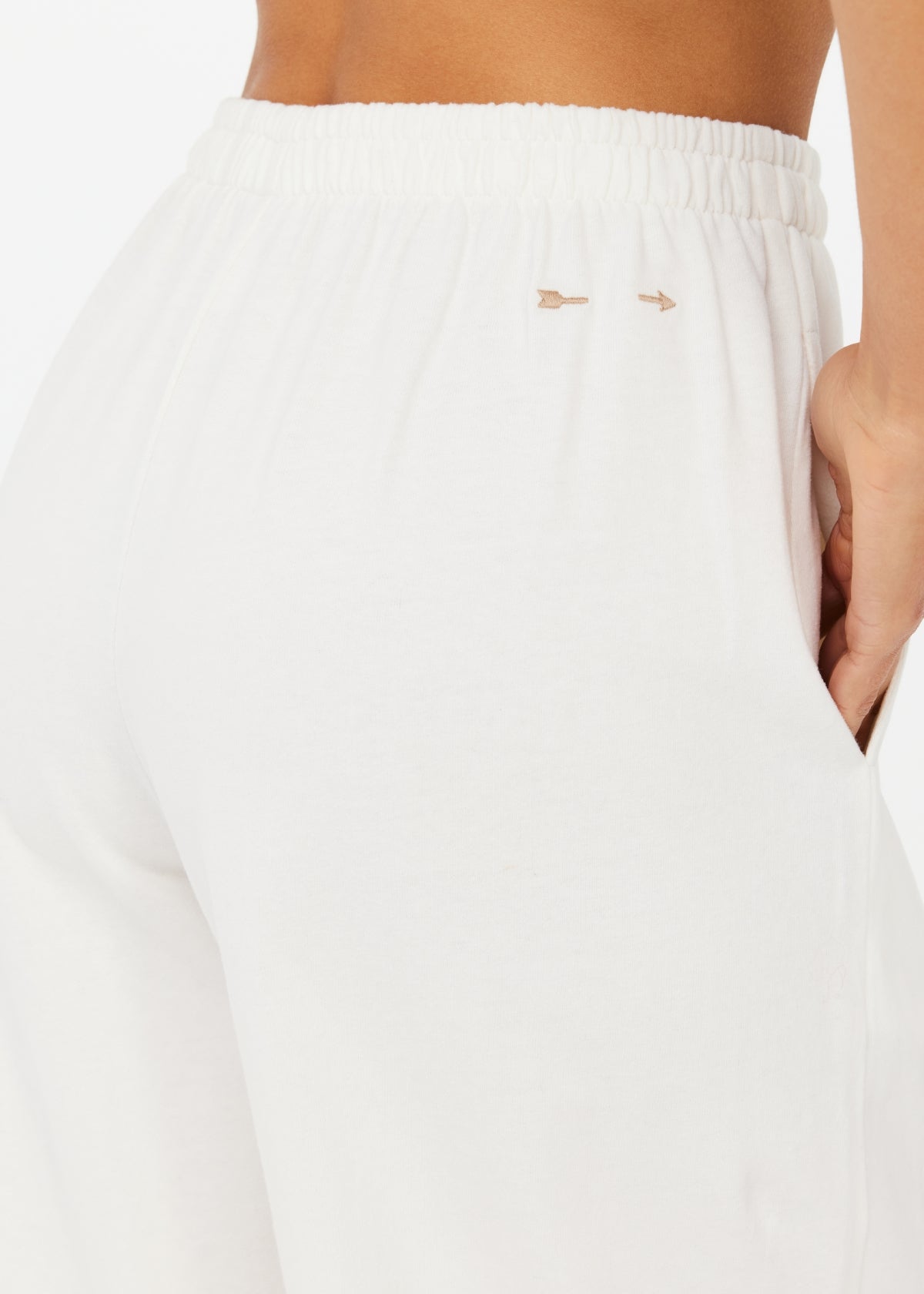 SOHO TOKIO WIDE LEG PANT - CREME