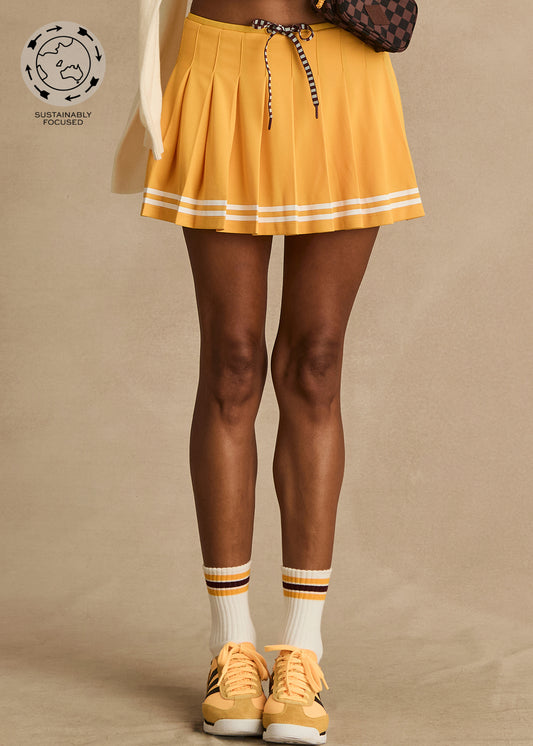 PRIX QUINNY PLEATED SKIRT - MIMOSA