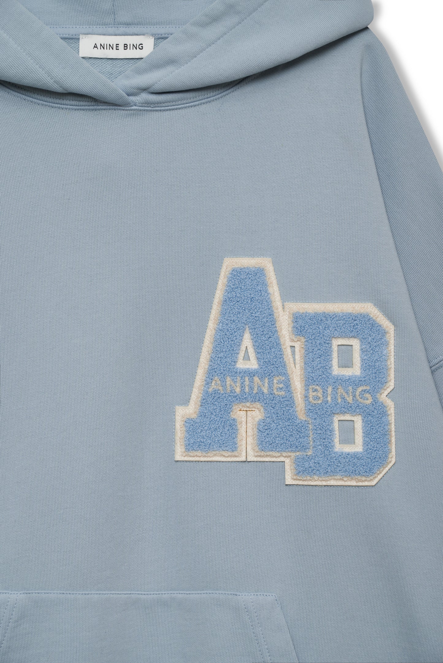 HARVEY SWEATSHIRT - WASHED LIGHT BLUE