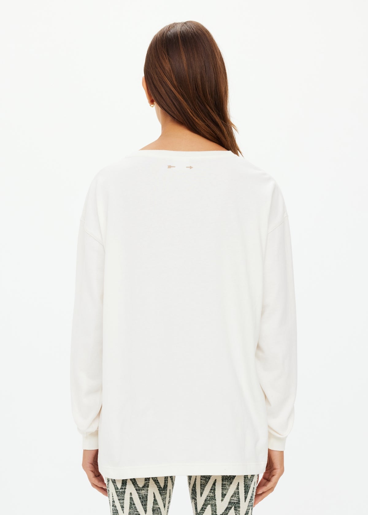SOHO CARA LONG SLEEVE TOP - CREAME