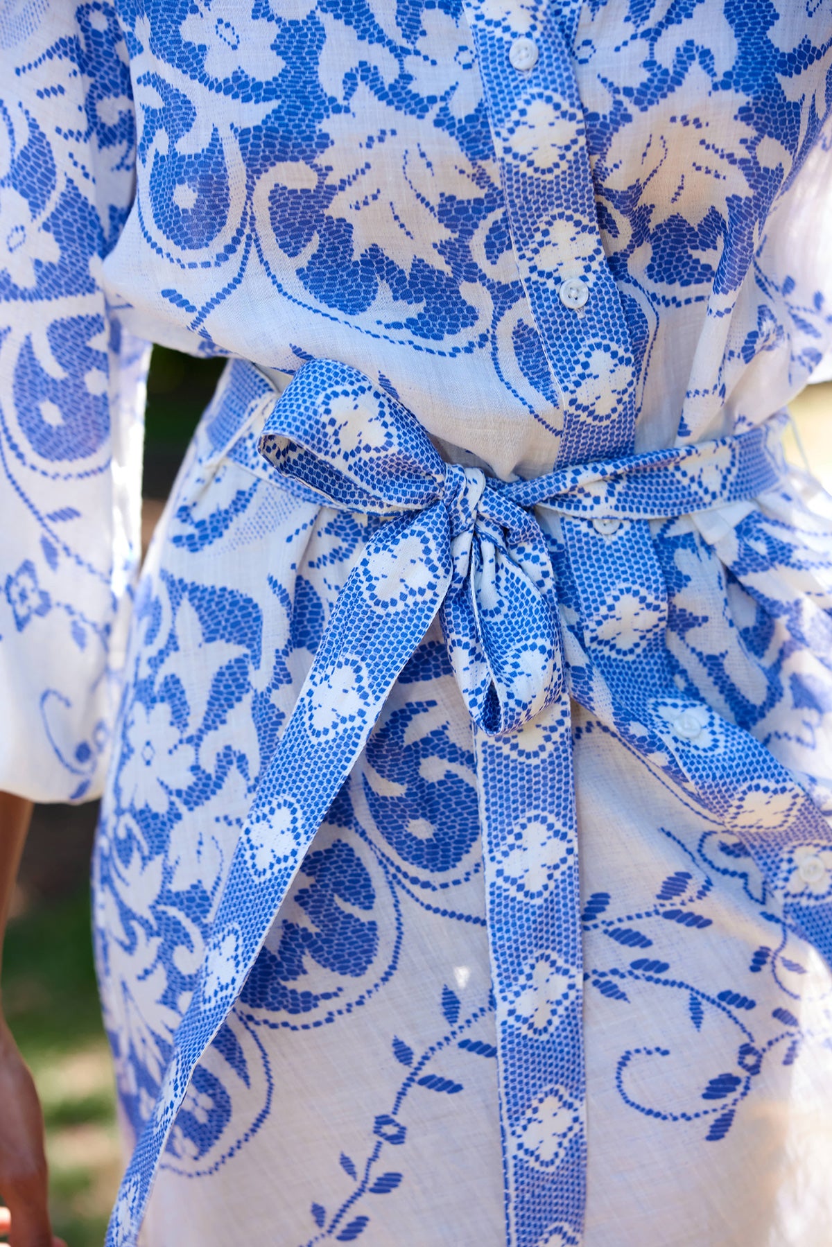 LUCILLE DRESS - ANTIQUE ROYAL