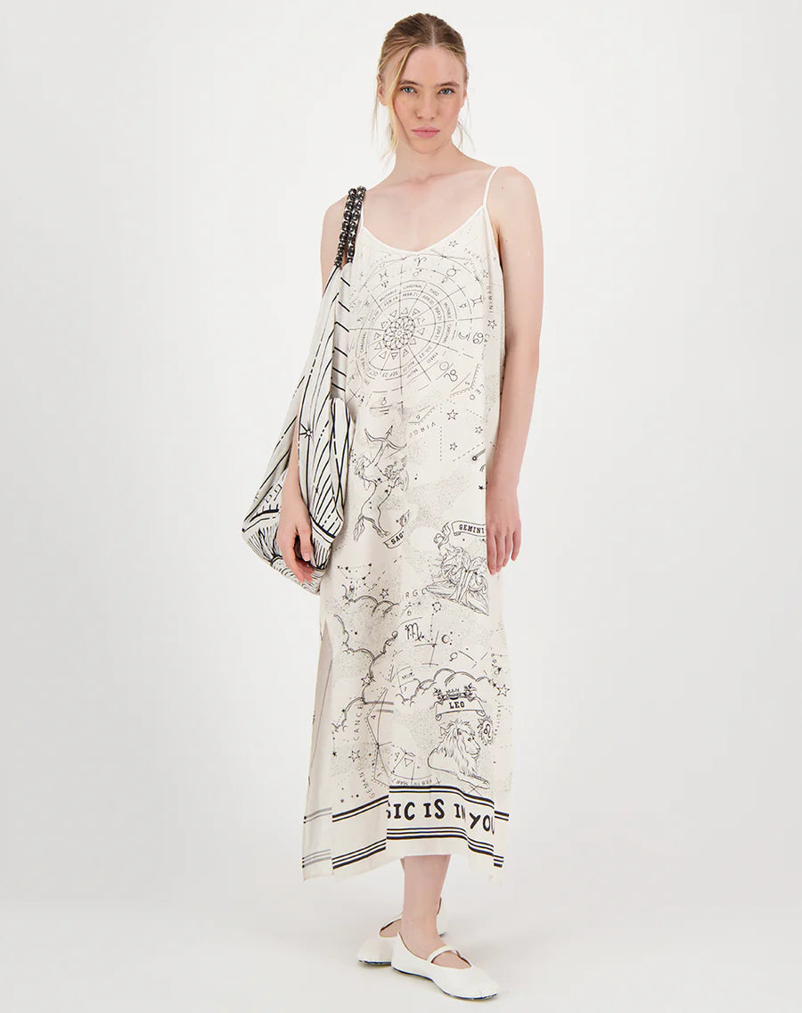 OLIVIA CAMISOLE DRESS - ZODIAC