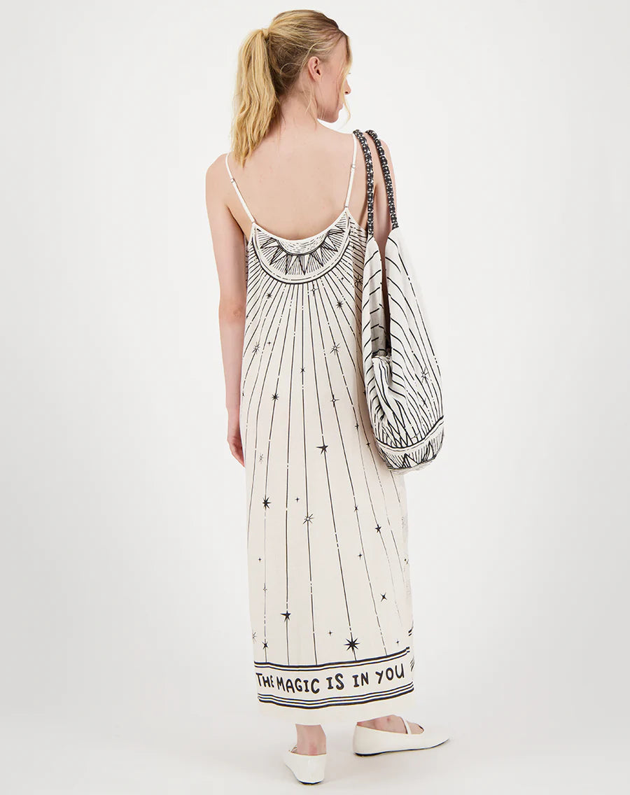 OLIVIA CAMISOLE DRESS - ZODIAC