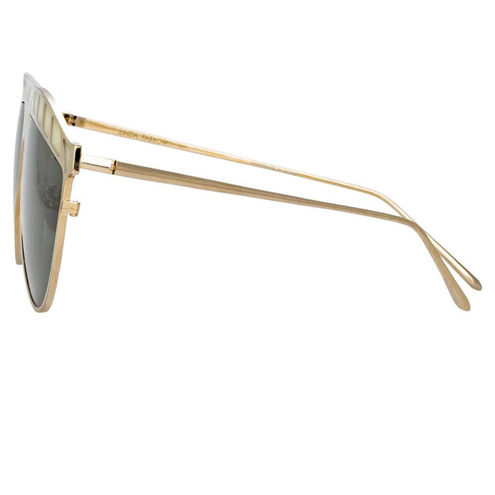 HUSTON AVIATOR SUNGLASSES - GOLD