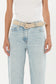EMBELLA SUEDE LEATHER BELT - BEIGE