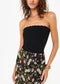 *PREORDER* RAMA STRAPLESS KNIT CAMISOLE - BLACK