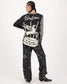 ISABEL PRINTED SHIRT - BLACK MAGIC