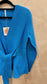 WRAP BLAZER - BLUE