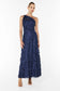 ENCHANTMENT ONE SHOULDER DRESS - ROYAL BLUE