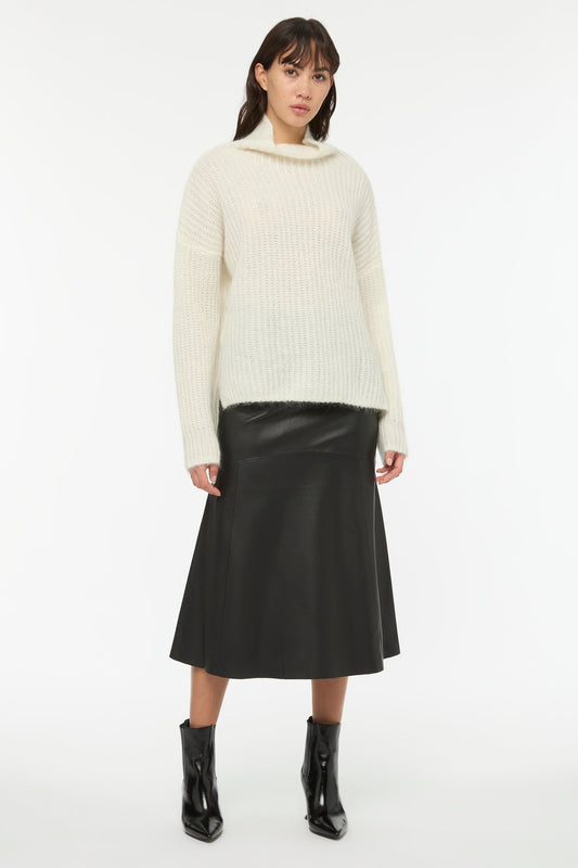 LOVE BITES O/S KNIT JUMPER - OFF WHITE