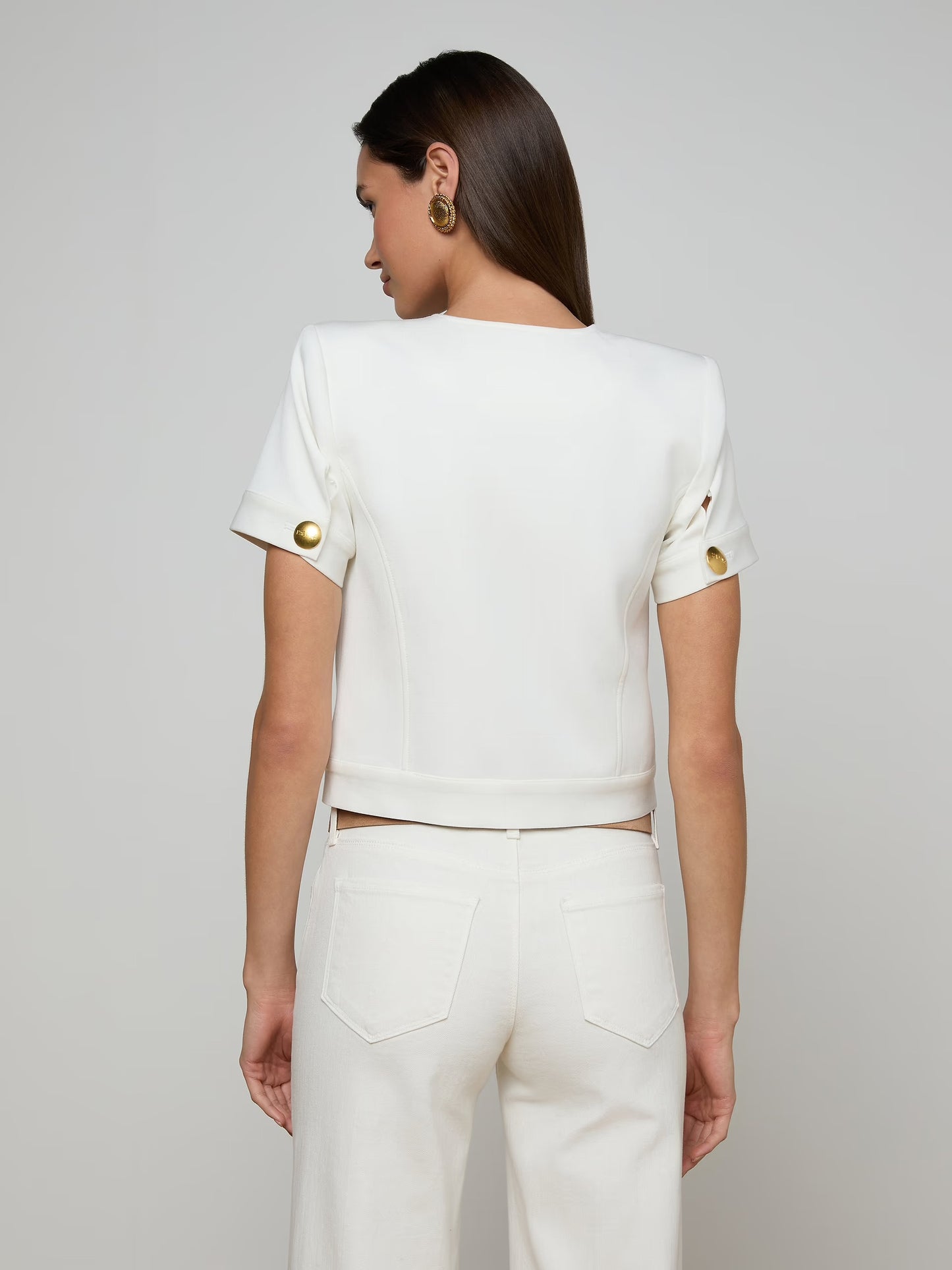 NAWA SHIRT JACKET - WHITE
