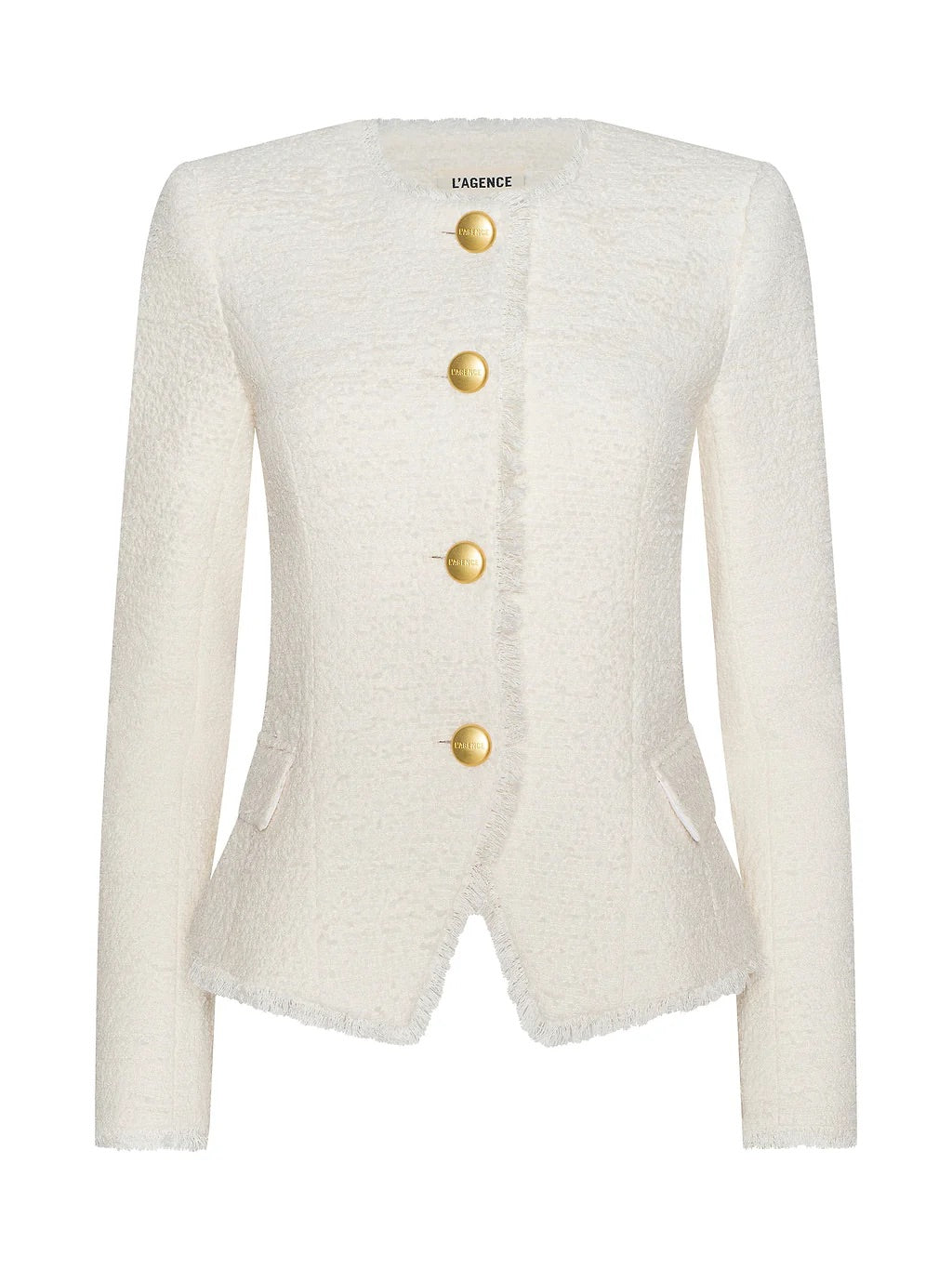 NERINA TWEED BLAZER - IVORY