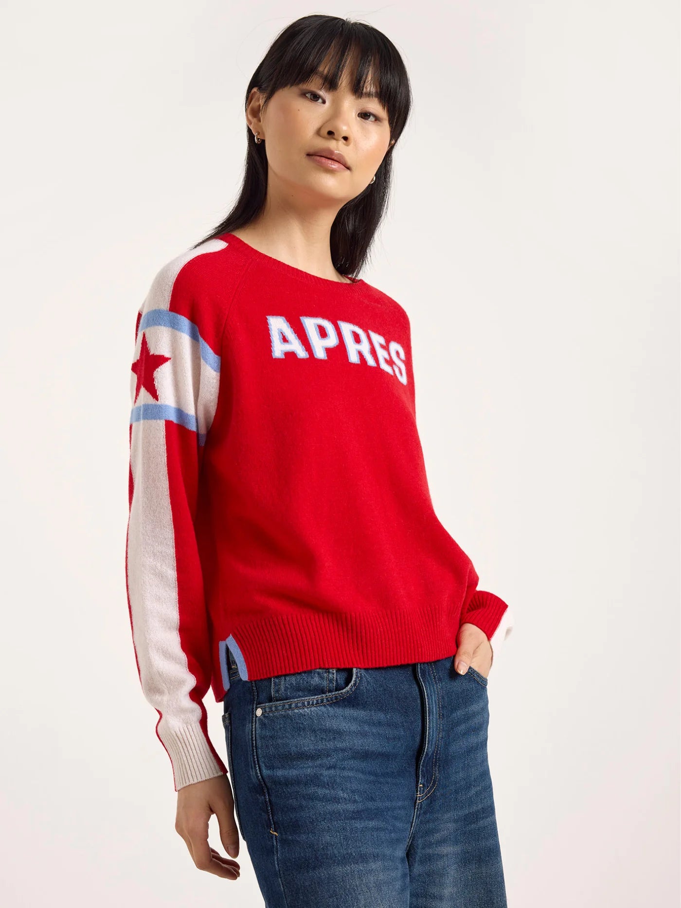 APRES SKI CLUB JUMPER - RED