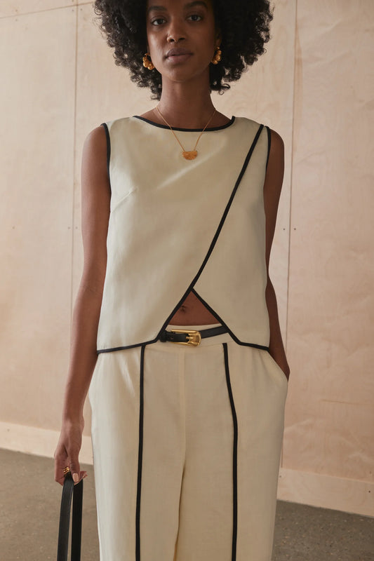 THE ARTEMIS TOP - SEA SALT