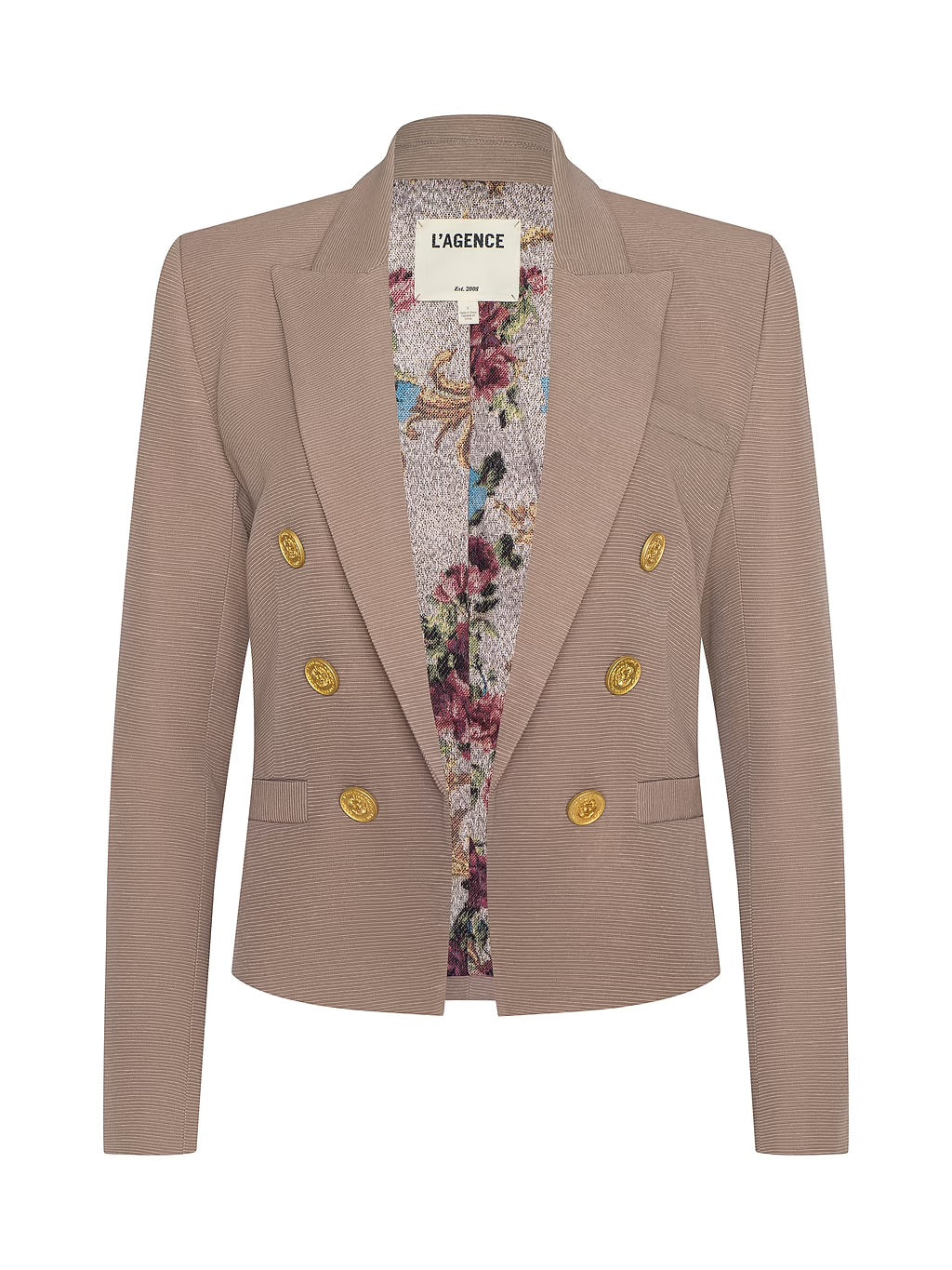 BROOKE BLAZER - PORTABELLA FLORAL TAPESTRY