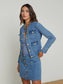 *PREORDER* YARI COLLARLESS JACKET - LA JOLLA