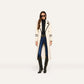 *PREORDER* IRENE LONG COAT COAT - IVORY/BLACK
