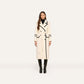 *PREORDER* IRENE LONG COAT COAT - IVORY/BLACK