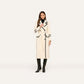 *PREORDER* IRENE LONG COAT COAT - IVORY/BLACK