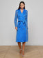 AMATA LACE TRENCH REGATTA BLUE