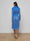 AMATA LACE TRENCH REGATTA BLUE