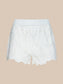 LAINA EYELET SHORT - IVORY