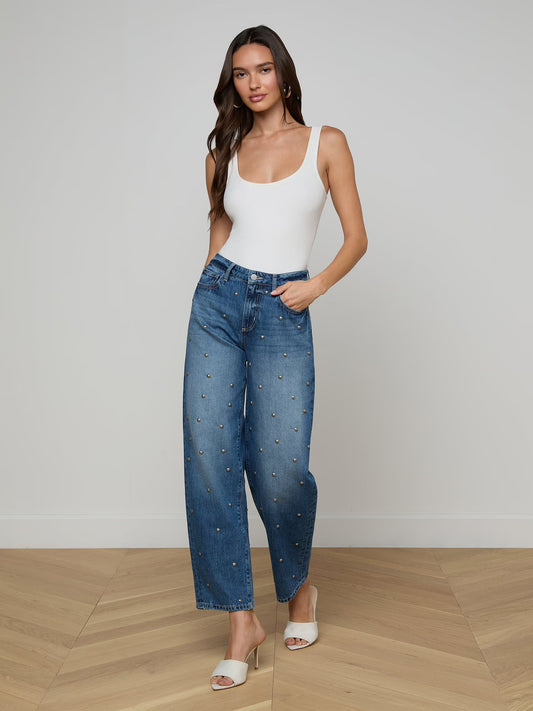 BEX STUDDED RODEO JEAN - SOLVANG
