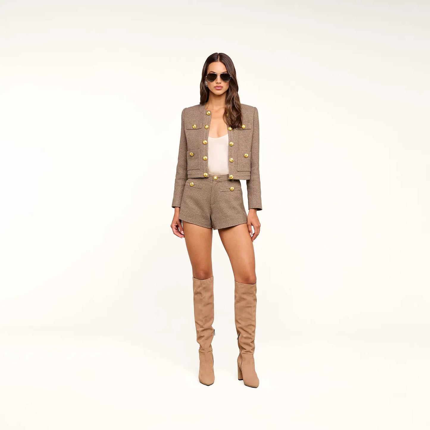 *PREORDER* DIONNE SHORTS - MOTA/LIGHT GOLD