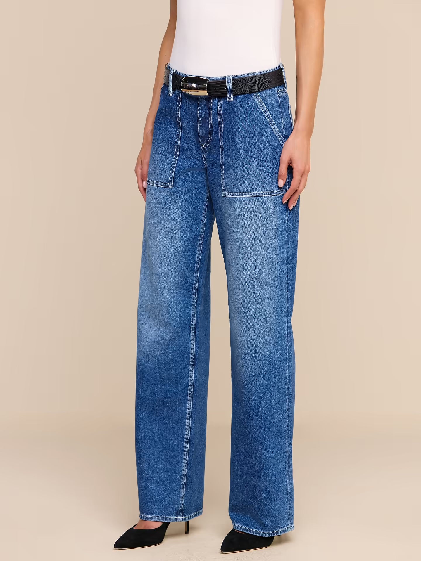 *PREORDER* CHRISTEL WIDE LEG JEAN - ATLANTIS