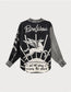 ISABEL PRINTED SHIRT - BLACK MAGIC