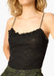 DOLORES LACE BODYSUIT - BLACK