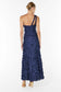 ENCHANTMENT ONE SHOULDER DRESS - ROYAL BLUE