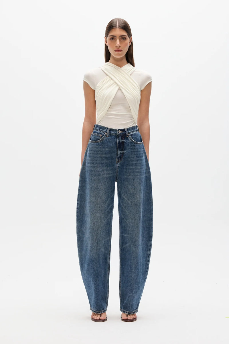 *PREORDER* WILLA DENIM JEAN - ASH TIDE