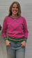 MILLIE CHAIN JUMPER - PINK