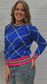 MILLIE CHAIN JUMPER - BLUE
