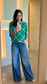 MILLIE CHAIN JUMPER - GREEN