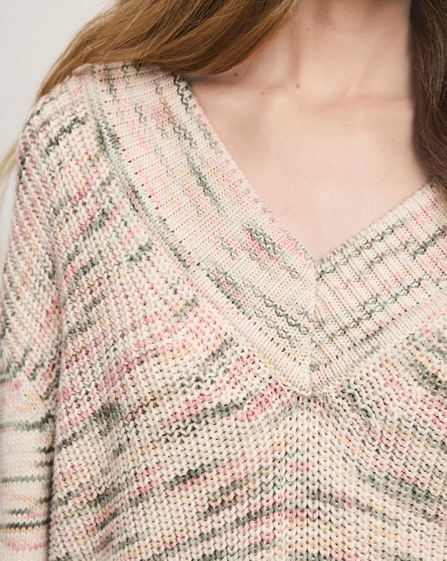 *PREORDER* ANOLA KNIT SWEATER - PETAL