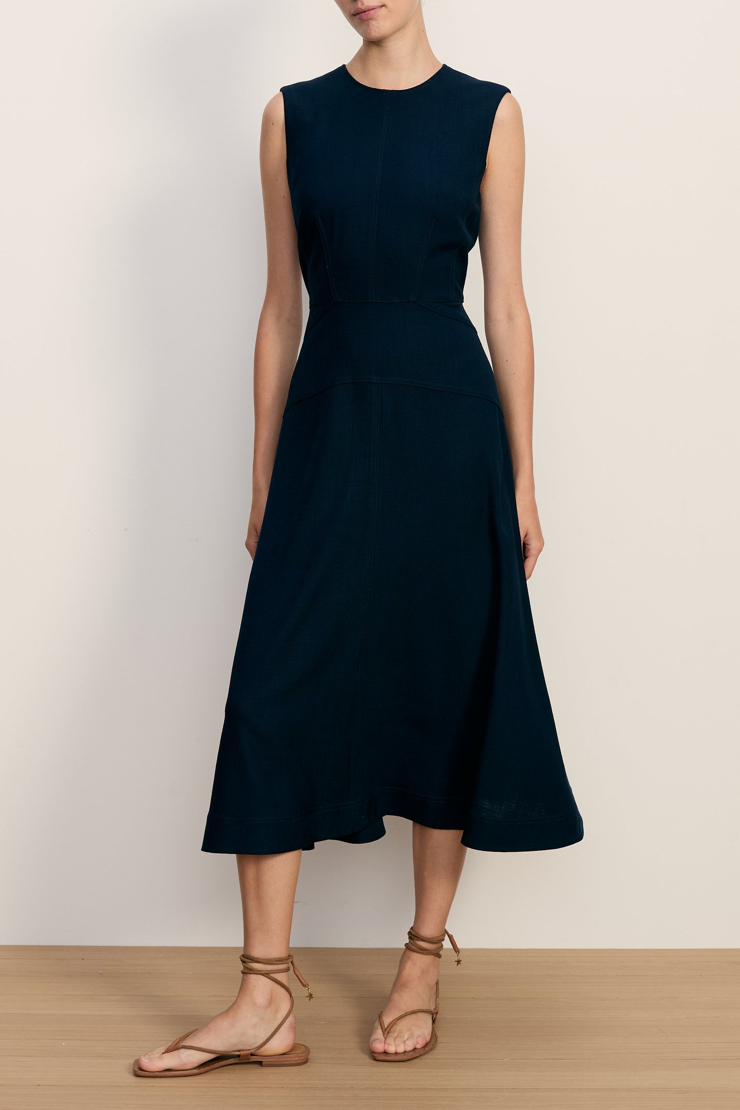 KARRIGAN DRESS - NAVY