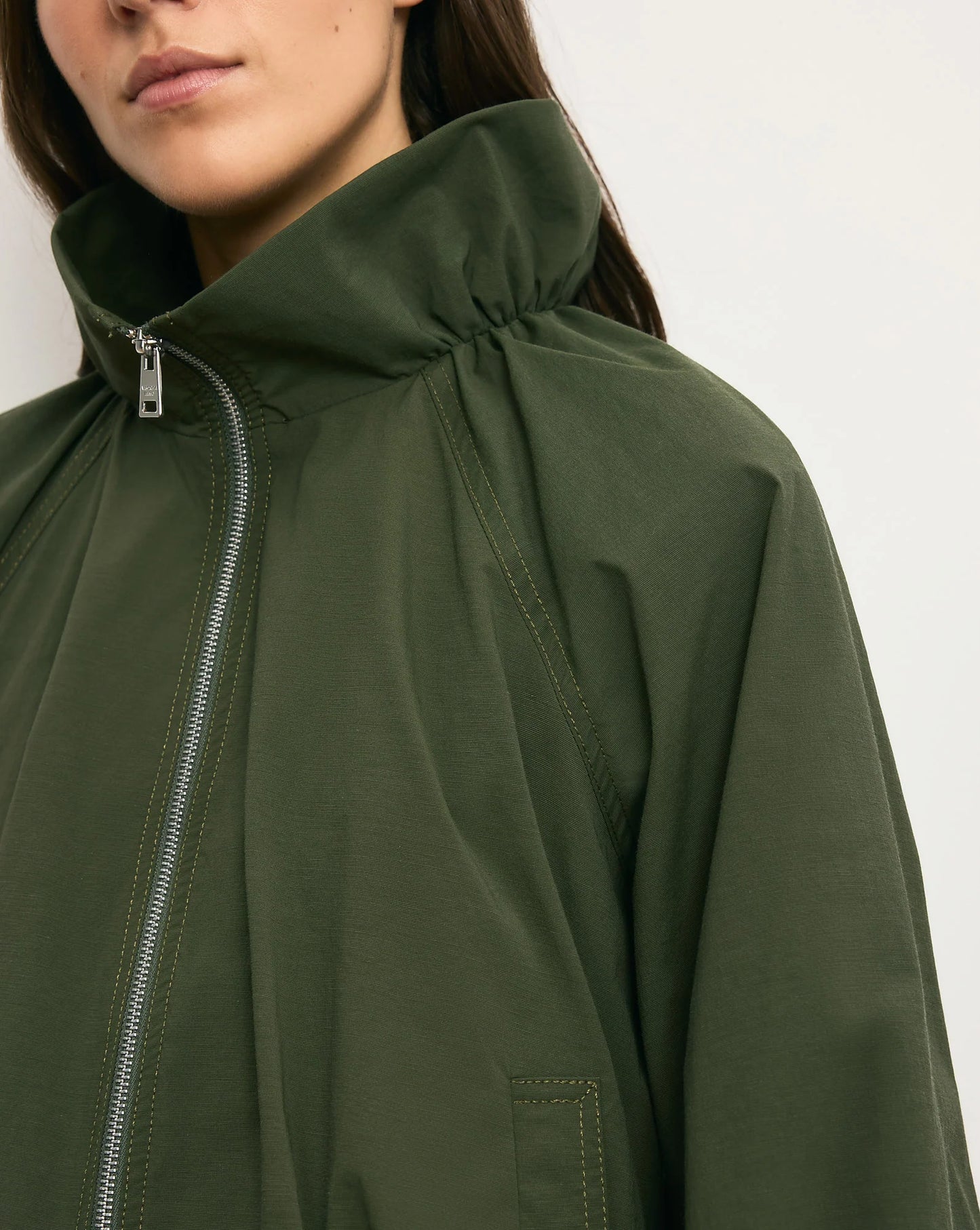 CIRCLE BUBBLE JACKET - ARMY