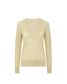 COLETA V-NECK SWEATER - LIGHT PISTACHIO